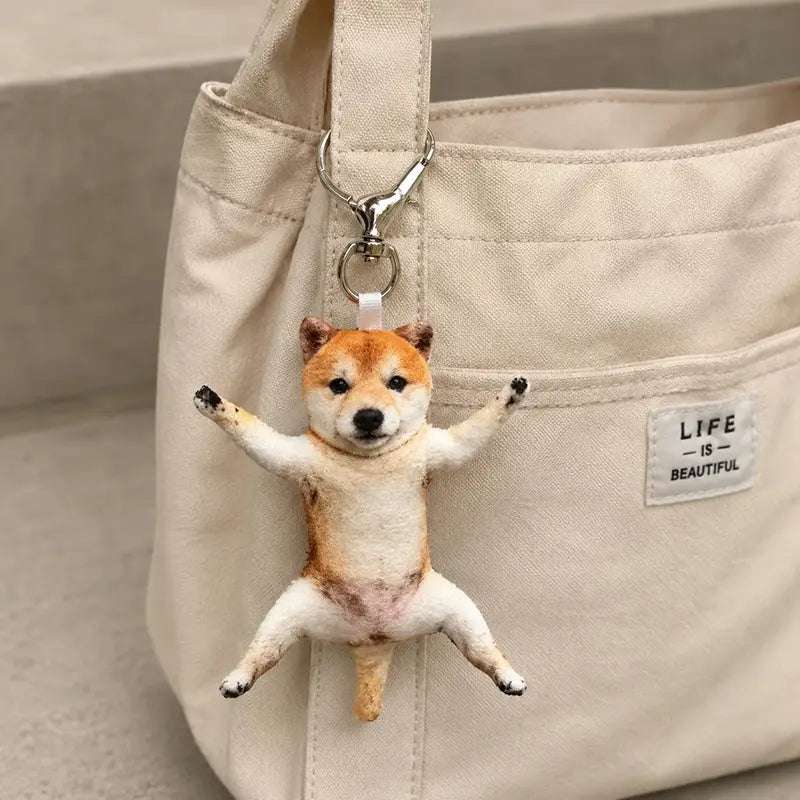 Custom Pet Keychain Plush - Custom Pet Gift Handmade from Your Photo | TaoPaws