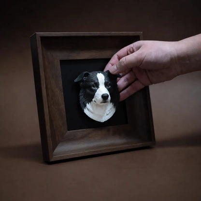 Magnetic Walnut Wood 16×16 Frame
