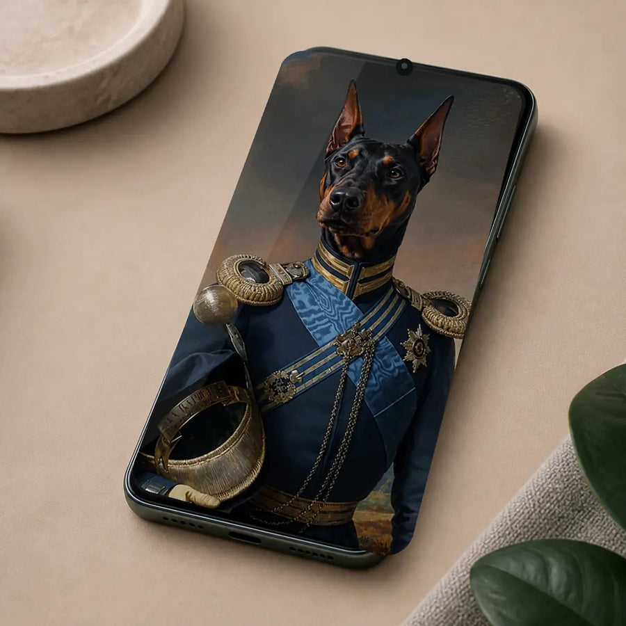 Doberman General Custom Pet Phone Wallpaper Design