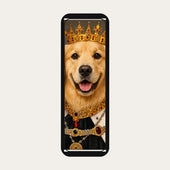 Golden Retriever King Custom Pet Phone Wallpaper Design