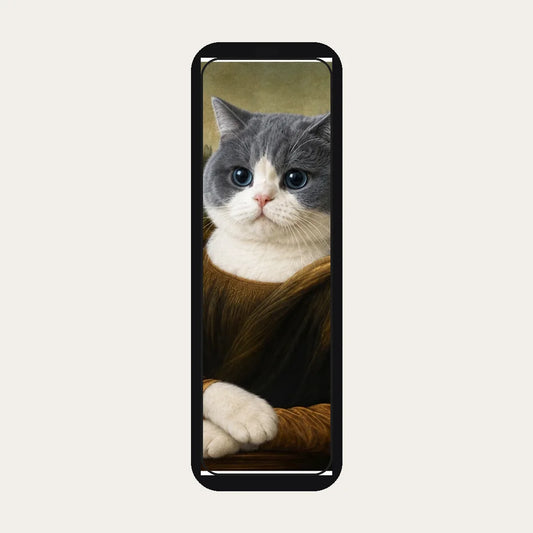Mona Lisa Cat custom pet phone wallpaper design free gift