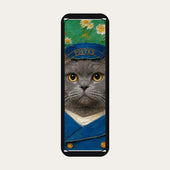 Postman Cat Custom Pet Phone Wallpaper Design