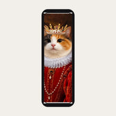 Queen Cat Custom Pet Phone Wallpaper Design