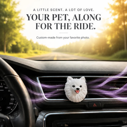 Custom Pet Car Air Freshener Stone