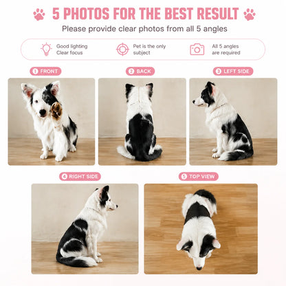 Custom Full-Body Pet Figurine from Photo